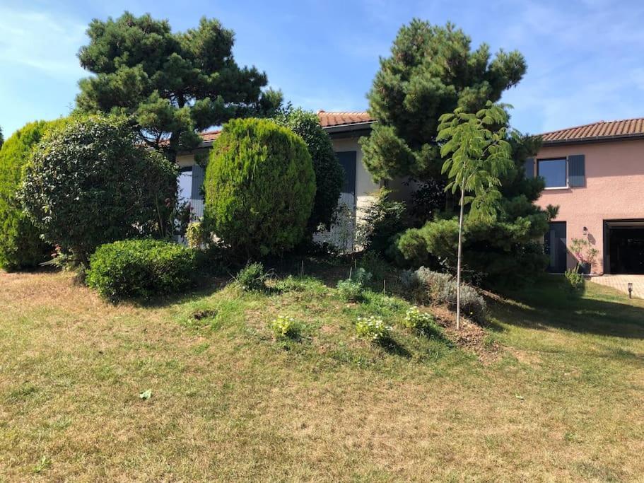 Logements Chaleureux Dans Maison Avec Piscine A 35 Min De Lyon Alix Exterior photo